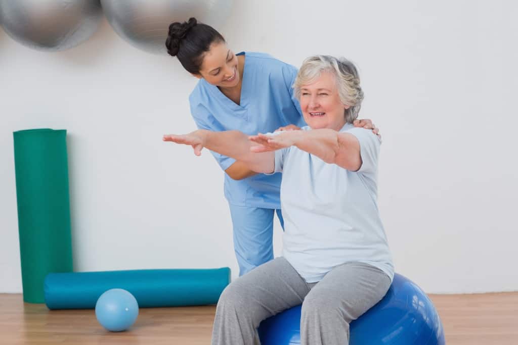 Fisioterapia para adultos mayores