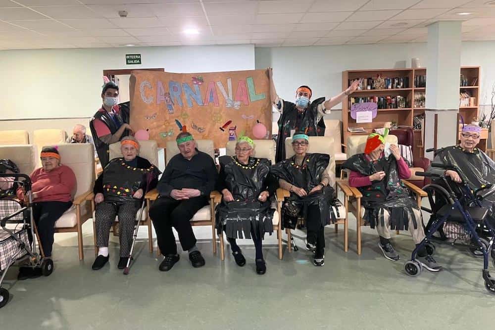 Carnaval residencia ancianos
